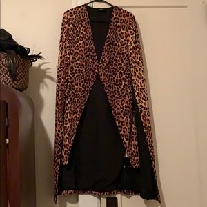 Cheetah Print Cape